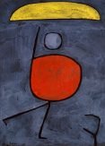 Paul Klee – Umbrella, Regenschirm, Leinwanddruck und Poster / canvas print and poster