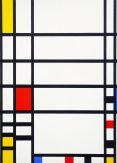 Piet Mondrian - Trafalgar Square, Leinwanddruck und Poster / canvas print and poster