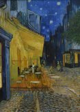 Van Gogh - Café Terrace at Night, Leinwanddruck und Poster / canvas print and poster